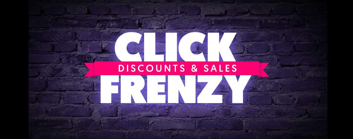 Click Frenzy discounts and sales